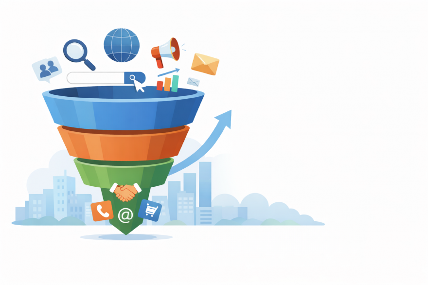 Funnel marketing : pourquoi le SEO est la base de votre visibilité et de vos clients