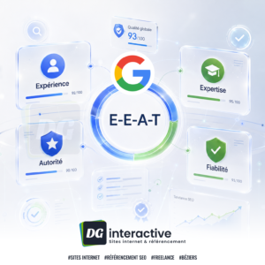 Présentation graphique de l'E-E-A-T en SEO