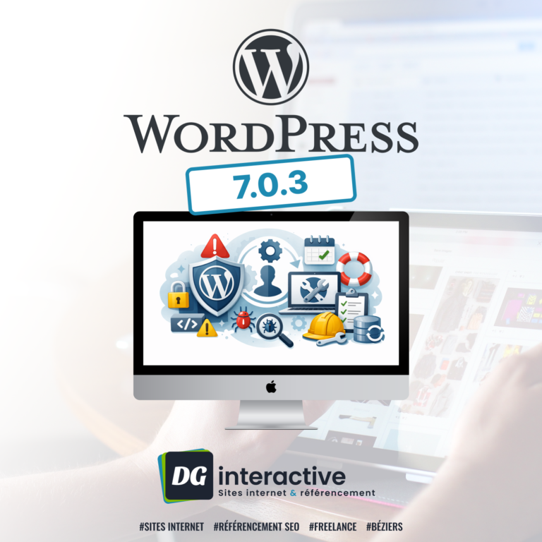 Wordpress 7.0.3 mise à jour de sécurité
