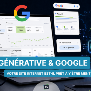 Article IA générative et Google, ai overview
